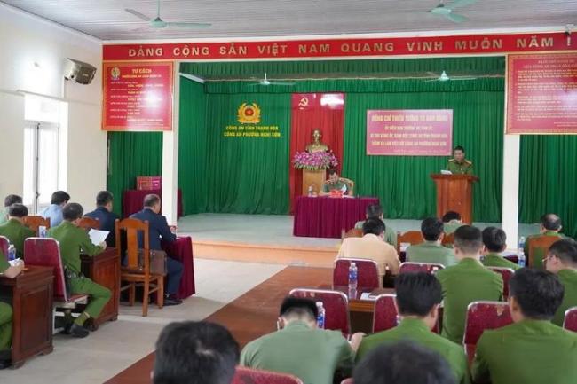 Thiếu tướng Tô Anh Dũng: Giữ vững an ninh, kiên quyết không để tội phạm lộng hành